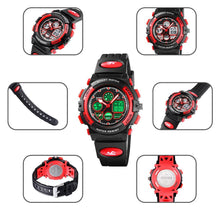 Large Face Digital and Analogue Sports Watch