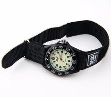 Boys Nylon Strap Watch with Glow in the Dark Numbers -  - from Kids Watches NZ