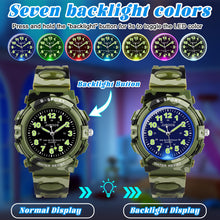 Camo Analogue Sports Watch