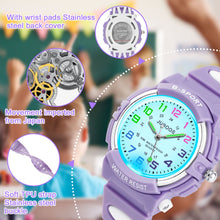 Sporty Girls Light Up Learning Watch