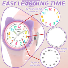 Cat Ears Girls Learning Watch