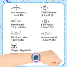Light Up Classic Girls Digital Watch