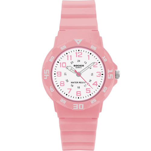 Rugged Girls Learning Watch Pink - Special Price