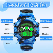 Camouflage Sporty Digital Watch