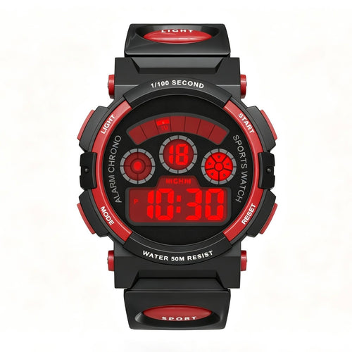 Large Face Digital Watch