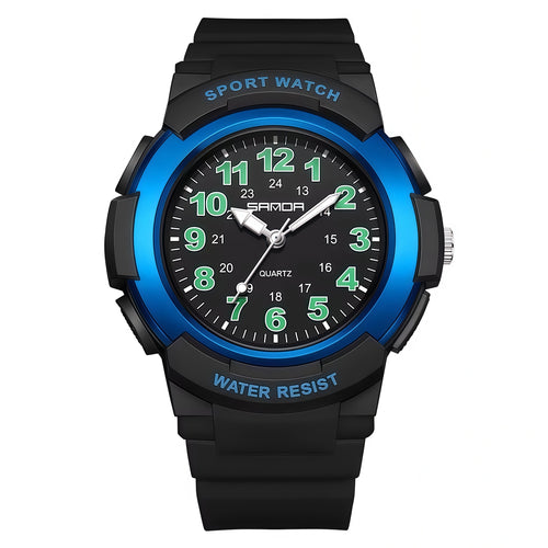 Large Face Analogue Sports Watch