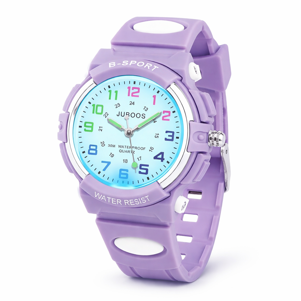 Sporty Girls Light Up Learning Watch
