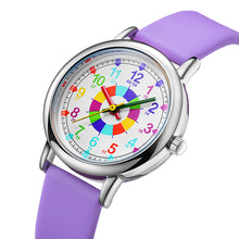 Colourful Rainbow Time Teacher Watch