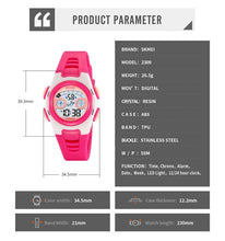 Sporty Outdoor Small Face Digital Watch