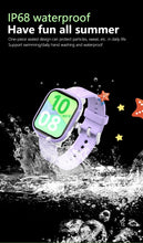 Kids Fitness Tracker Round Button