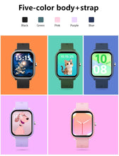 Kids Fitness Tracker Round Button