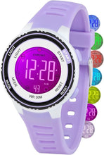 Circle Face Girls Digital Watch