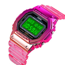 Bright Multi Coloured Girls Digital Watch