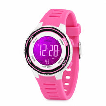 Circle Face Girls Digital Watch
