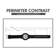 Circle Face Digital Watch