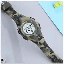 Comfortable Silicone Camo Watch