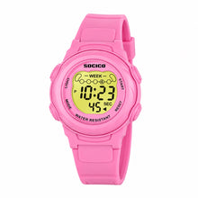 Rosa Pink Girls Digital Watch