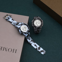Large Digit Camo Watch