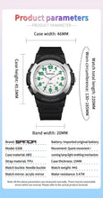 Large Face Analogue Sports Watch