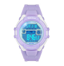 Girls Lavender Sporty Digital Watch