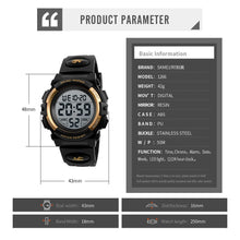 Large Face Digital Watch