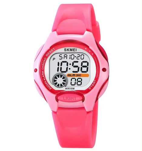 Girls Classic Pink Watch