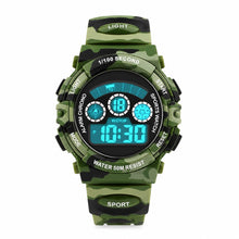 Large Face Camo Digital Watch