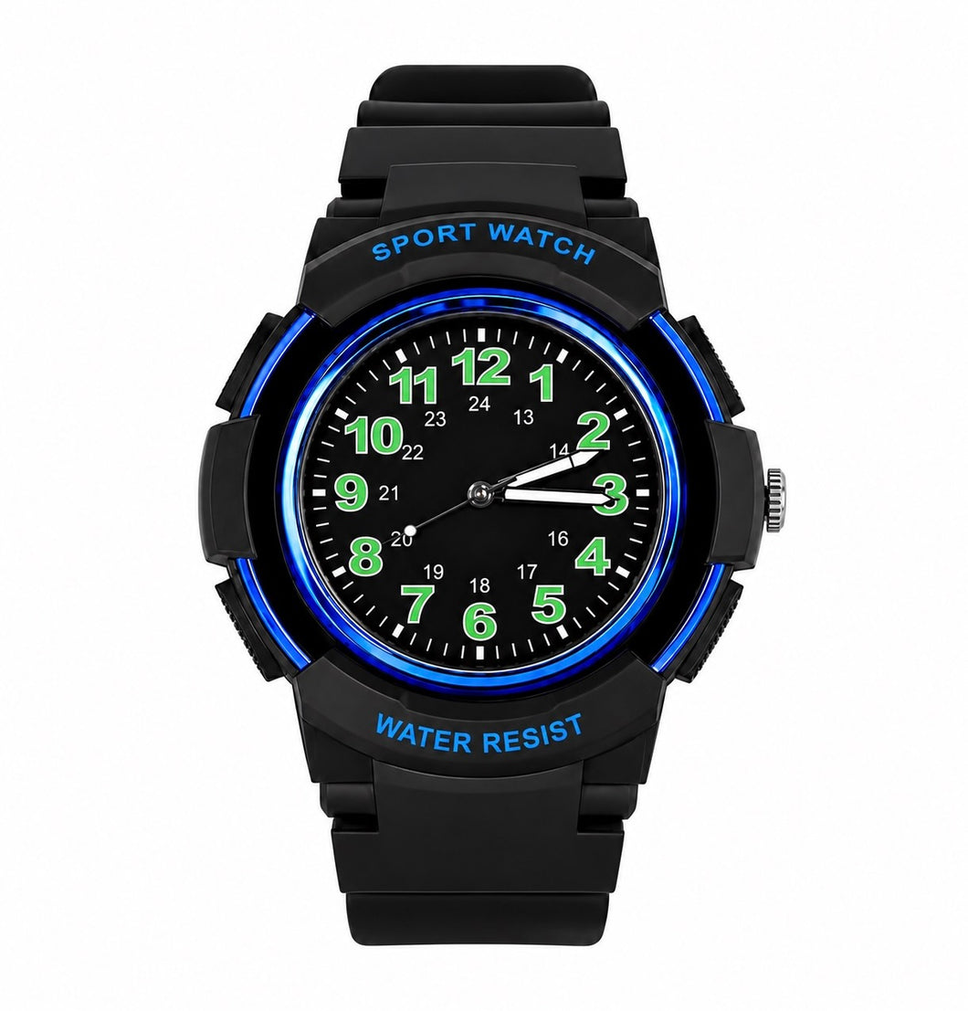 Large Face Sports Watch - Find My GPS Location
