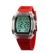 Boys and Girls Transparent Case Digital Watch