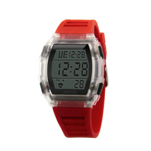 Boys and Girls Transparent Case Digital Watch