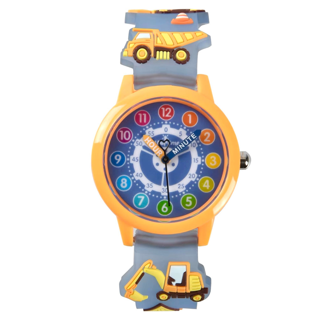 Yellow Truck Time Teacher Watch