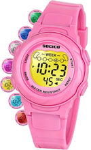 Rosa Pink Girls Digital Watch