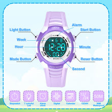Light Up Classic Girls Digital Watch