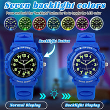 Sporty Analogue Light Up Watch