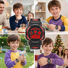 Glowing Red Boys Digital Watch