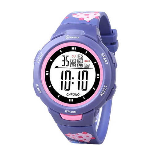 Girls Hearts Digital Watch