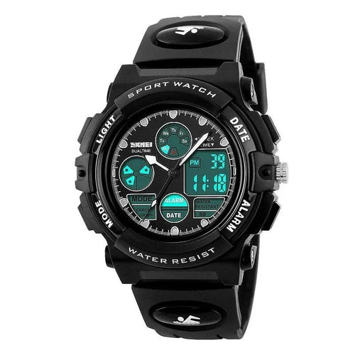 Large Face Digital and Analogue Sports Watch