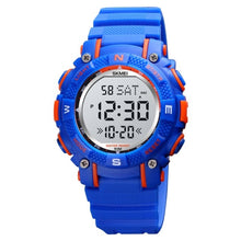 Dual Time with Snooze Alarm Blue