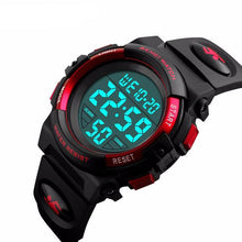 Large Face Digital Watch - Red - from Kids Watches NZ
