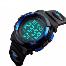 Large Face Digital Watch - Blue - from Kids Watches NZ